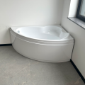 Badewanne Eckbadewanne 160x100 cm rechts Ada + Handgriffe (id: 225)