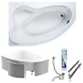 Badewanne Eckbadewanne 170x110 cm links Comfort (id: 481)
