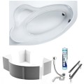 Badewanne Eckbadewanne 170x110 cm links Comfort (id: 481)