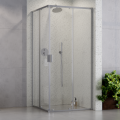 Duschkabine Zarya 80x80 x190 cm Viereck Duschabtrennung Glas Wand ProClean Chrom (id: 2155)