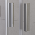 Duschkabine Zarya 80x80 x190 cm Viereck Duschabtrennung Glas Wand ProClean Chrom (id: 2155)