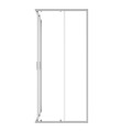 Duschkabine Zarya 90x90 x190 cm Viereck Duschabtrennung Glas Wand ProClean Chrom (id: 2156)