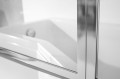 Duschbadewanne 170x75 cm rechts Badewanne Eckwanne Integra Glasabtrennug (id: 238)