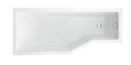 Badewanne Raumspar 170x75 cm links Integra Eckwanne (id: 547)