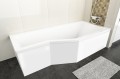 Badewanne Raumspar 170x75 cm rechts Integra Eckwanne (id: 549)
