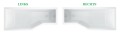 Badewanne Raumspar 170x75 cm rechts Integra Eckwanne (id: 549)