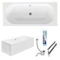 Badewanne Rechteck Vitae 150x75 cm (id: 247) Acrylschürze