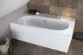 Badewanne Rechteck Vitae 180x80 cm + Kopfkissen Sole (id: 1667)
