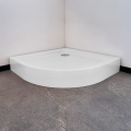 Duschwanne Duschtasse 90x90 x 5 x 15 cm Ben-2 R55 Viertelkreis Antirutschoberfläche + Siphon (id: 2159)