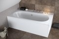 Badewanne Rechteck Vitae 150x75 cm + Kopfkissen Mare (id: 1671)