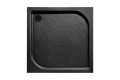 SET Duschkabine Zarya 80x80 + Duschwanne Duschtasse Brausewanne Oscar Viereck (id: 2161)