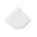 Duschwanne Duschtasse 90x90 x 5 x 15 cm Ben-2 R55 Viertelkreis Antirutschoberfläche + Siphon (id: 2159)