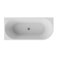 halb freistehende Badewanne 150x75 cm links Denaya Eckbadewanne Wandbadewanne (id: 2162)