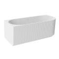 halb freistehende Badewanne 170x78 cm links Denaya Eckbadewanne Wandbadewanne (id: 2163)