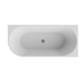 halb freistehende Badewanne 150x75 cm rechts Denaya Eckbadewanne Wandbadewanne (id: 2165)