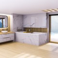 Badewanne Acrylwanne Rechteck Tami 190x90 cm + Ablage Bambus (id: 1653)