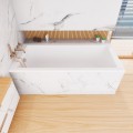 Badewanne Acrylwanne Rechteck Tami 190x90 cm + Ablage Bambus (id: 1653)