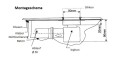 Duschrinne Ablaufrinne 80 cm befliesbar Bodenablauf Edelstahl (id: 2171)