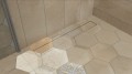 Duschrinne Ablaufrinne 80 cm befliesbar Bodenablauf Edelstahl (id: 2171)