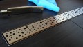 Duschrinne Ablaufrinne 60 cm RAIN befliesbar Bodenablauf Edelstahl (id: 2172)