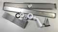 Duschrinne Ablaufrinne 80 cm befliesbar Bodenablauf Edelstahl (id: 2171)