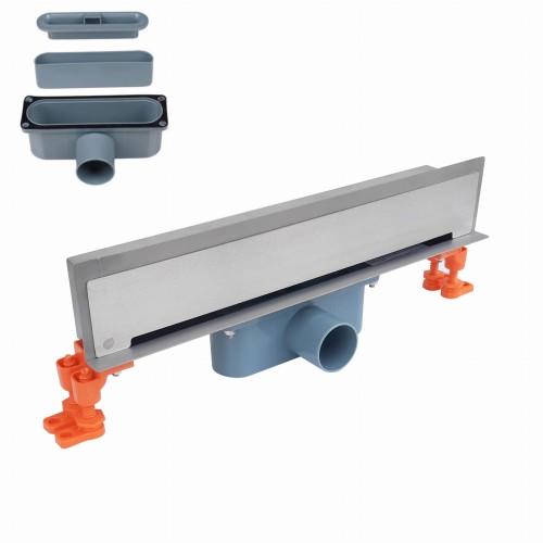 Duschrinne Wall Wandduschrinne Wandrinne Breite 40 cm (id: 2173)
