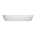 Aufsatzwaschbecken oval 60 x 35 cm Waschschale weiß Siena (id: 2179)