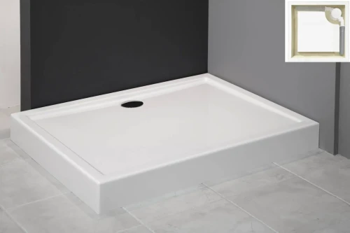 Duschwanne Rechteck 90 x 80 x 14 cm Competia (id: 1826)