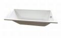 Badewanne Acrylwanne Rechteck Tami Antirutsch 180x80 cm + Antirutschoberfläche (id: 2188)