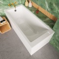 Badewanne Acrylwanne Rechteck Tami Antirutsch 180x80 cm + Antirutschoberfläche (id: 2188)