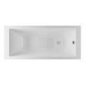 Badewanne Acrylwanne Tami Antirutsch 180x80 cm Rechteck + Antirutschoberfläche (id: 2188)