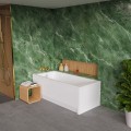 Badewanne Rechteck Tami 140x70 cm Antirutsch Acrylwanne + Siphon Viega (id: 2189)