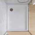 Duschwanne Duschtasse 80 x 90 x 12,5 cm Lupo Duschplatte + Siphon (id: 2190)