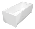 Badewanne Rechteck Tami 150x70 cm Antirutsch Acrylwanne + Siphon Viega (id: 2191)