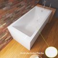 Badewanne Rechteck Tami 150x70 cm Antirutsch Acrylwanne + Siphon Viega (id: 2191)