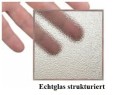 Duschkabine Dusche strukturiertes Glas 80x80 cm R55 165 cm Modern Echtglas (id: 2196)