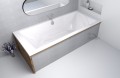 große Badewanne Tami 200x90 cm Kissen Sole Acrylwanne Rechteck (id: 2204)
