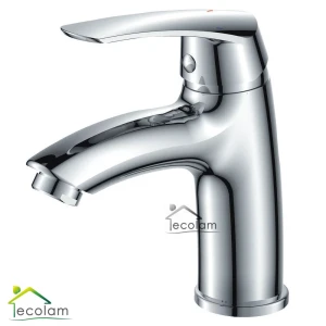 Waschtischarmatur Einhebelmischer Waschbecken Chrom Wasserhahn Armatur Bad Yukon