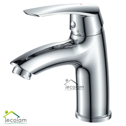 Waschtischarmatur Einhebelmischer Waschbecken Chrom Wasserhahn Armatur Bad Yukon (id: 2216)