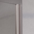 WALK IN Duschwand Duschabtrennung 90-140 cm Vayo Duschkabine Glas Dusche Schiebetür Chrom (id: 2223)