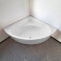 Badewanne Eckwanne Dina 140 x 140 cm Antirusch Acrylwanne + Siphon Viega (id: 2226)