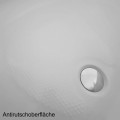 Badewanne Eckwanne Dina 140 x 140 cm Antirusch Acrylwanne + Siphon Viega (id: 2226)