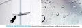 Duschkabine Azul 80x80 x185 cm Easy Clean Viertelkreis R55 Glas Wand chrom Duschabtrennung (id: 2229)
