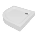 SET Duschkabine 80 x 80 cm Azul + Duschwanne Brausewanne Ben Viertelkreis Dusche (id: 2231)