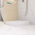 SET Duschkabine 90x90 cm Azul + Duschwanne Brausewanne Ben Viertelkreis Dusche (id: 2232)