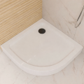 SET Duschkabine 80x80 cm Azul + Duschwanne Brausewanne Ben Viertelkreis Dusche (id: 2248)