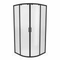 SET Duschkabine 80x80 cm Azul + Duschwanne Brausewanne Ben Viertelkreis Dusche (id: 2248)