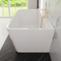 Vorwandbadewanne 170x75 cm Lila halb freistehende Badewanne Wall Slim Wandbadewanne (id: 2254)