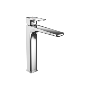 Waschtischarmatur hohe Armatur Wasserhahn Badarmatur Keria chrom Modern Design 