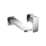 Waschtischarmatur Unterputz Armatur Badarmatur Keria silbern Messing Griff